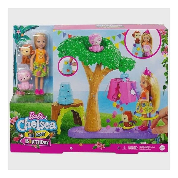 Boneca Chelsea Festa na Selva Mattel
