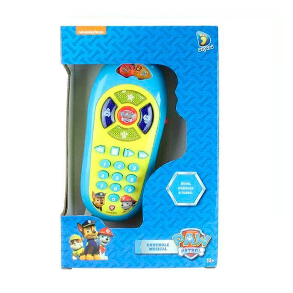 Controle Remoto com Luz e Som da Patrulha Canina Dican Controle Remoto com Luz e Som da Patrulha Canina Dican