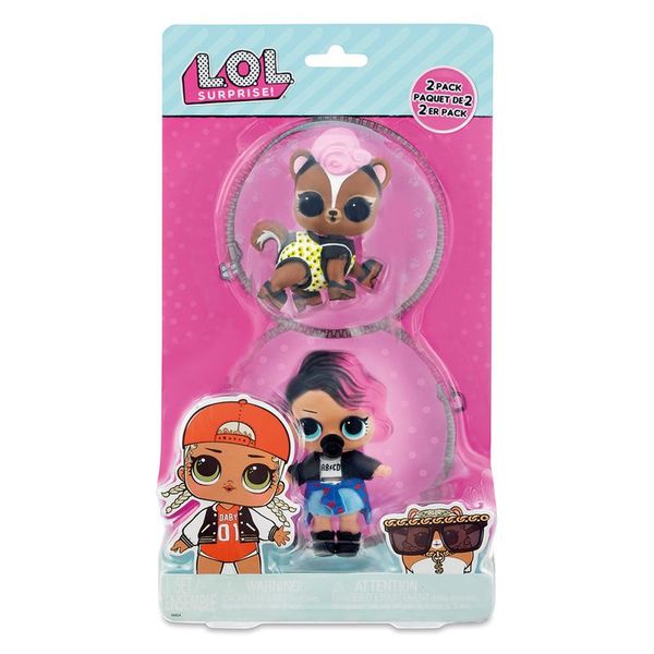 Conjunto LOL Surprise! Double Collection - Rocker e Grunge Skynnk Candide