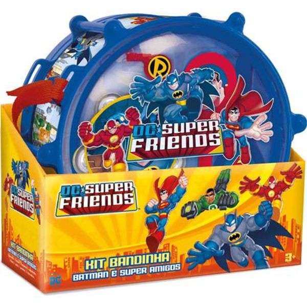 Brinquedo Kit Bandinha Batman e Super Amigos Barao Atacadista