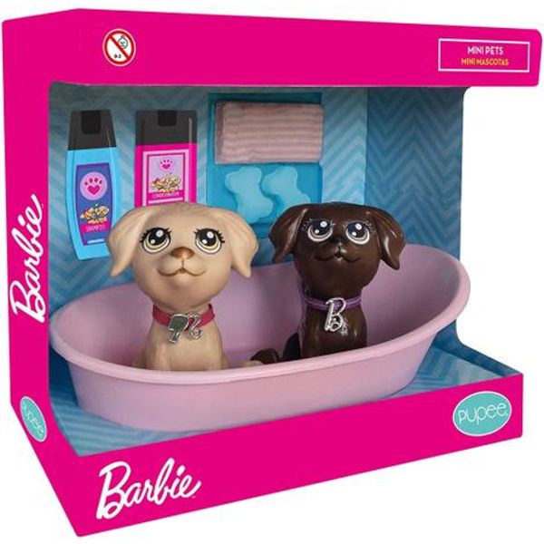Barbie Mini Pets Hora do Banho Pupee