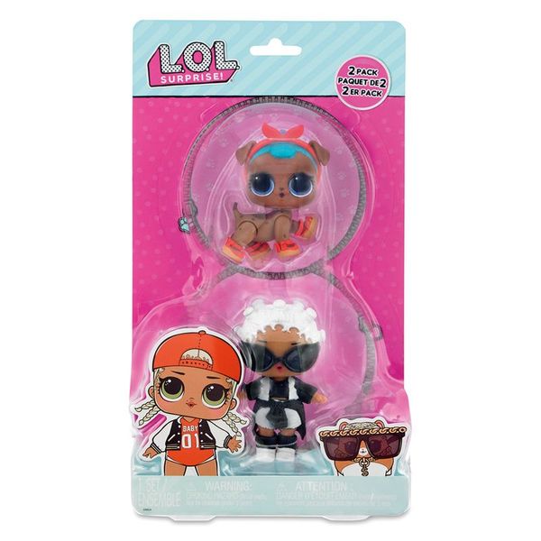 Conjunto LOL Surprise! Double Collection - Fresh e B.B. Pup Candide
