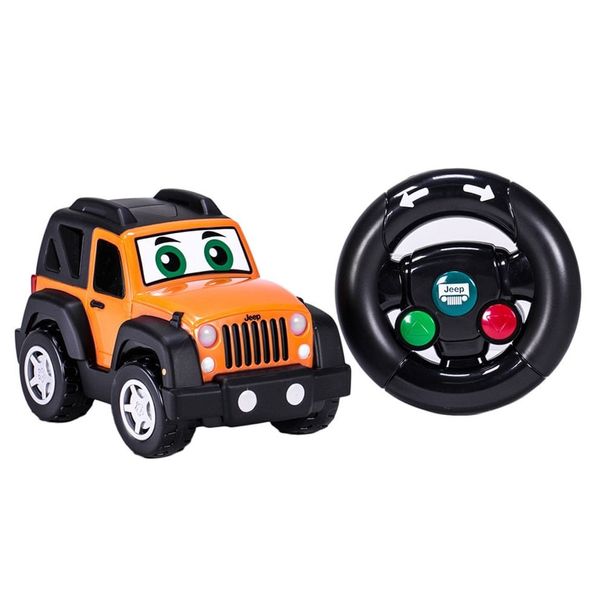 Carro de Controle Remoto Meu Primeiro Jeep Wrangler Bburago Junior