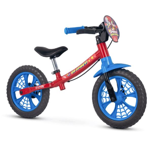 Bicicleta Balance Homem Aranha Nathor Bicicleta Balance Homem Aranha Nathor