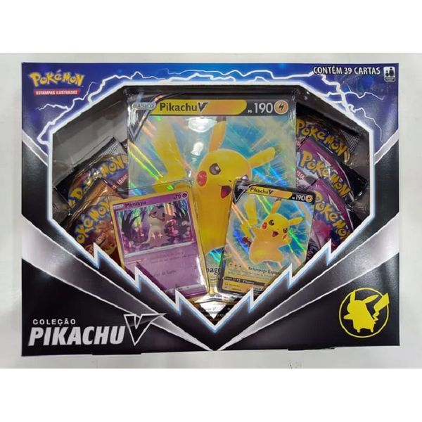 Box Pokemon Pikachu V Copag Box Pokemon Pikachu V Copag