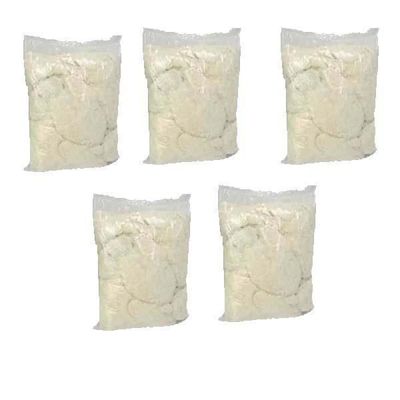 Kit 5 - Estopas Para Polimento 400G