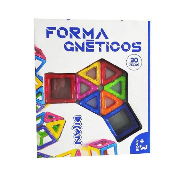 Formagnéticos com 30 peças Dican Formagnéticos com 30 peças Dican