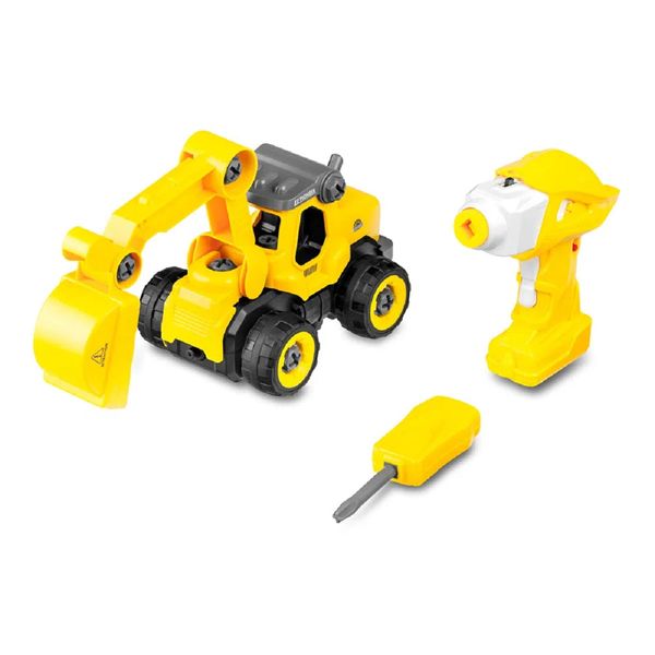 Escavadeira de Construção City Machine Multilaser