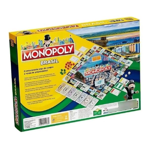 Jogo Monopoly Brasil Grow