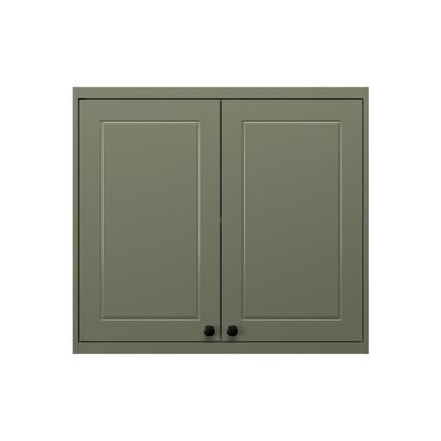 Armário Aéreo Évora 2 PT Verde Hill 80 cm