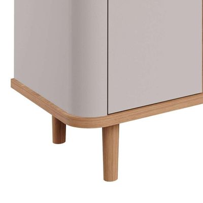 Buffet Eva 4 PT Off White e Nature