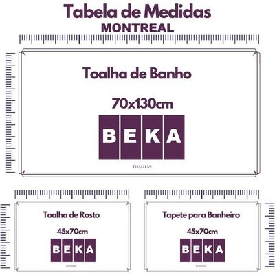 Jogo De Toalhas 6 Pçs 2 Banho 2 Rosto 2 Piso Montreal 100% Algodão Cinza