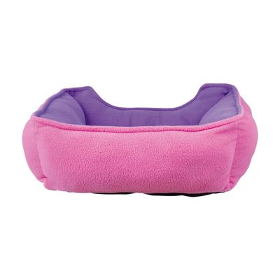 Cama Retangular G Rosa e Roxa