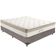 Cama Box Cinza E Colchão King Best Bege Molas Ensacadas Casal Anjos