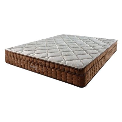 Cama Box Baú Bege E Colchão Anjos Star Pillow In Molas Ensacadas Casal Anjos