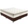 Cama Box Marrom E Colchão King Best Molas Ensacadas Queen 158x198x33 Anjos