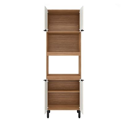 Paneleiro Firenze 4 PT Amêndola e Nude