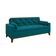 Sofá 3 Lugares Nevada Suede Azul Turquesa