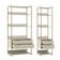 Guarda-Roupa Closet Industrial Mital 4 GV Off White e Dourado 143 cm