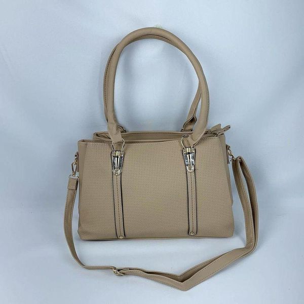 Bolsa De Ombro Tote Tranversal Grande Com Alça De Mão marfim