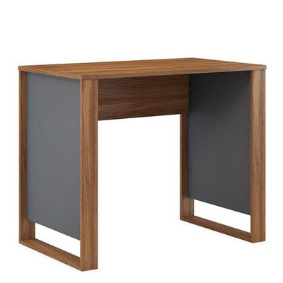 Mesa Para Computador Morada Amêndola Grafito - Demóbile