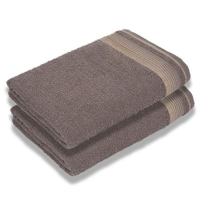 Jogo Com 2 Toalhas De Banho Luxury Soft Beka 360 G-m² Luxo Cereja