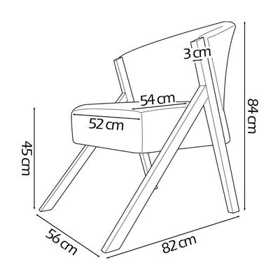 Poltrona Decorativa Para Sala You Bouclê Premium Braça Amadeirada Rosê Bouclé