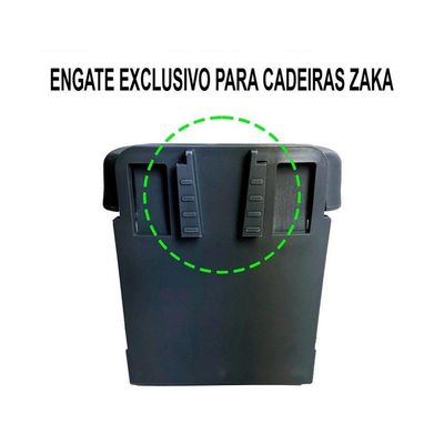 Porta Copo Para Cadeira De Praia Cinza - Zaka
