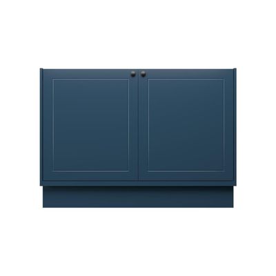 Balcão de Cozinha sem Tampo Évora 2 PT Azul Orion 120 cm