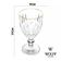 Taça De Vidro Transparente Com Borda Dourada Fio De Ouro Greek 345ml Wolff