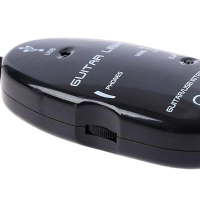 Interface Guitar Link Para Ligar A Guitarra No Pc E Notebook