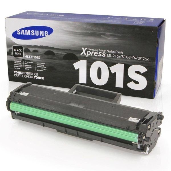 Toner Samsung Original Mlt-d101s 101s Preto 1.500 Paginas Toner Samsung Original Mlt-d101s 101s Preto 1.500 Paginas
