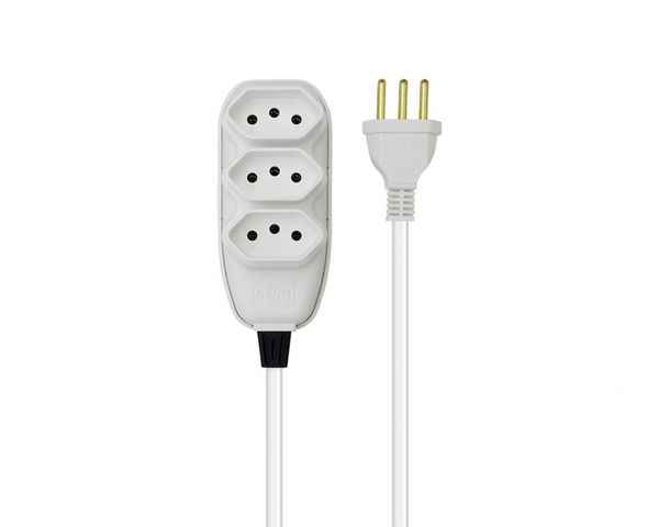 Extensao Ilumi Compacta Trip Br 1,5M Pp 10A 250V 17981 Blis