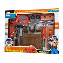 Brinquedo Kit Ferramentas Com Porta Treco - Fenix