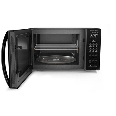 Micro Ondas Panasonic 34L Dupla Refeição 900W NNST66NBRUN Preto 220V