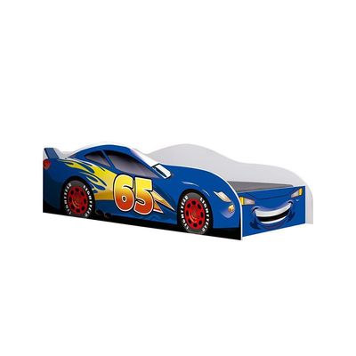 Mini Cama Juvenil Carro Personagem Carro Azul Cama Infantil Azul