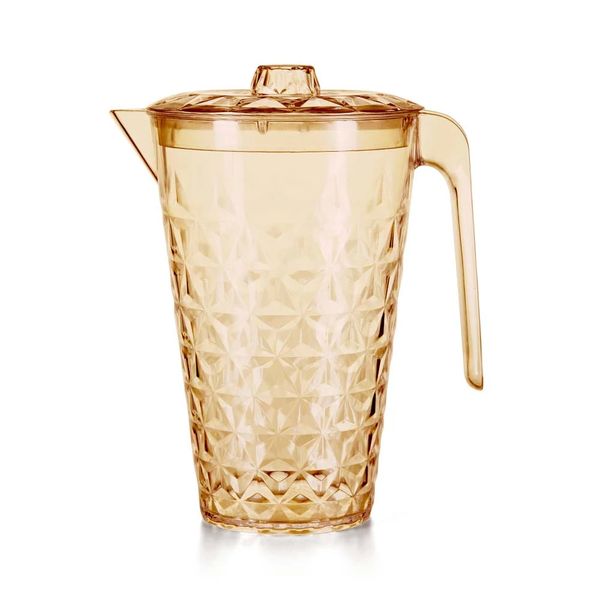 Jarra com Tampa Plasvale Âmbar Champanhe 2l Jarra com Tampa Plasvale Âmbar Champanhe 2l