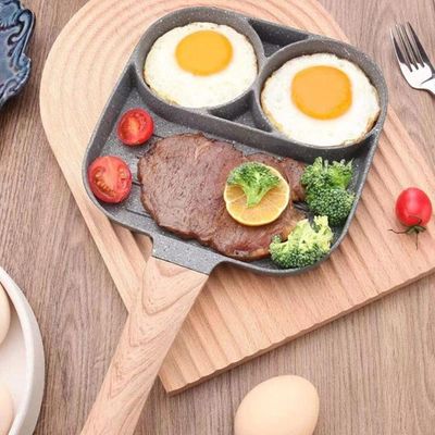 Frigideira Antiaderente Kit 2 Buracos Para Ovos 18cm - 4479389626839