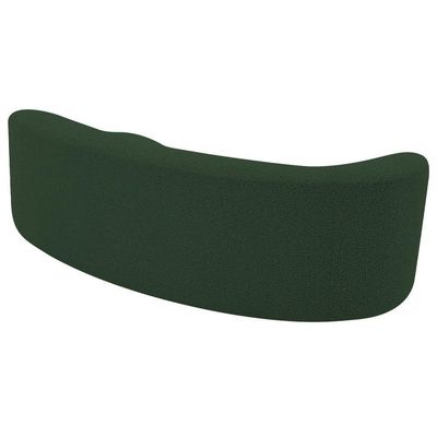 Divã Recamier Orgânico Tokyo 200cm Lado Direito Linho Verde