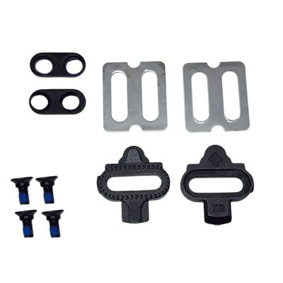 TAQUINHO MULTIDIRECIONAL PARA PEDAL BIKE CLIP SH-SPD PRETO