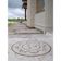 Mandala Mosaico Floral Rosone Fiorellini Veronesi I Tamanho 80cm