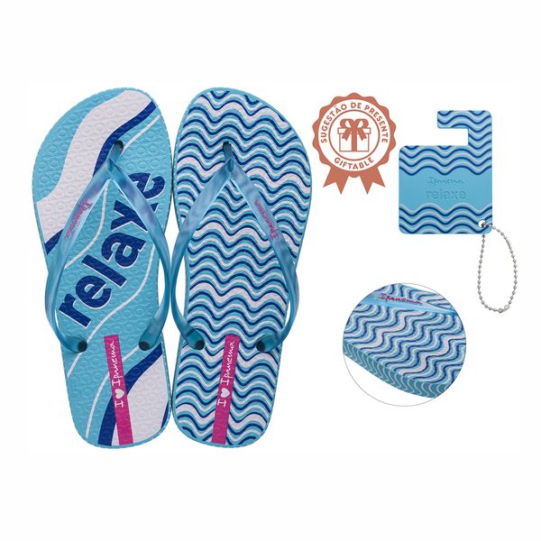 Sandália Ipanema Livre para Ser Sem Igual Azul 36 Sandália Ipanema Livre para Ser Sem Igual Azul 36