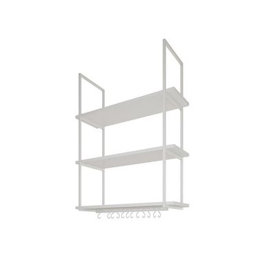 Prateleira Decorativa Londres 80 Cm Branco