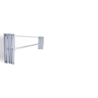 Varal Sanfonado Em Aço No Tamanho De 80cm Na Branco