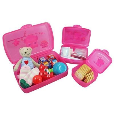 Conjunto Pote Organizador E Porta Acessórios Multiuso Rosa