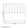 Cabeceira Decorativa Elen Para Cama De Casal 140 Cm Suede Verde, Suede