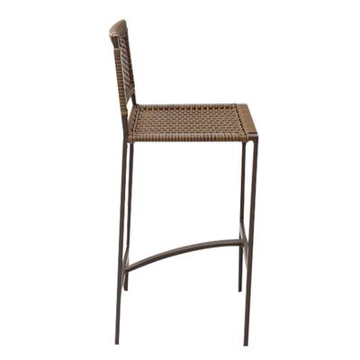 Banqueta Alta Modelo áscoli Marrom Fosco Marrom