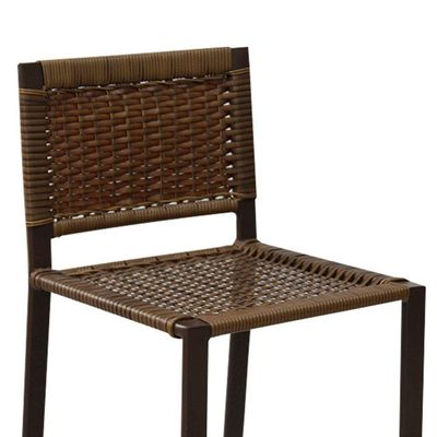 Banqueta Alta Modelo áscoli Marrom Fosco Marrom