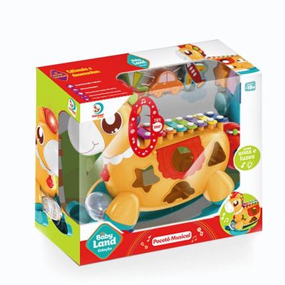 Xilofone Pocoto Musical C- Atividades Baby Land - Cardoso