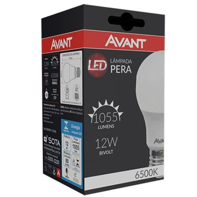 Lampada Led 12W Bulbo Soquete E27 Bivolt